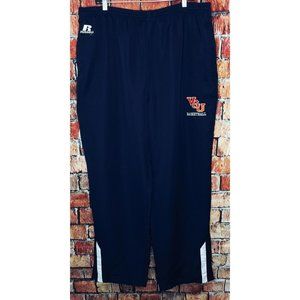 Virginia State University Trojan VSU Blue Warm Up Basketball Pants Mens XXL HBCU